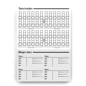 Mausritter: GM Sheet